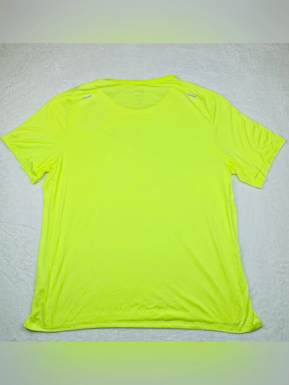 Nike NWT running performance shirt. Dri Fit. Size XL. Neon yellow. Brand new.